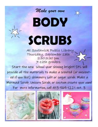IMAGE OF THREE DIFFERENT BODY SCRUBS