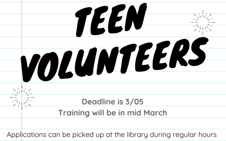 Teen Volunteer Poster