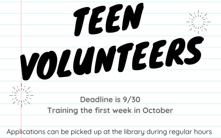 Teen Volunteer Poster